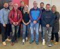 Bild: ibs
Der neue Vorstand (von links): Gökhan Misral, Thomas Schneider, Andreas Wächter, Christian Jäger, Melanie Misral, Ronny Gäßner, Dardan Mujku, Nikolai Dürbeck, Maria Maget.
