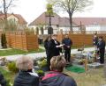 Bild: hai
Pfarrer Hannes Kühn hielt auf dem Friedhof die Traueransprache für Irmgard Küchler.