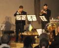 Bild: Hirsch
Das Bläserensemble „KYIV BRASS" gastierte zu einem Benefizkonzert in der Schwandorfer Jakobskirche.