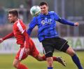 Bild: Büttner, Gerhard
Stefan Graf (rechts/hier im Spiel gegen Neukirchen) machte in Hauzenberg das 1:1.