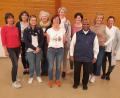 Bild: jow
Der neue Pfarrgemeinderat der Pfarrei Lintach konstituiert sich (von links): Stefanie Bock, Brigitte Beer, Ramona Beyerlein, Brunhilde Ram, Margareta Meier, Saskia Ram-Höcherl, Tanja Wendl, Pfarrer Moses Gudapati, Waltraud Glöckner und Melanie Heil.
