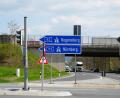Bild: Meier, Marco
An der Auffahrt von der B470 auf die A93 in Richtung Hof wird ab 2. Mai gebaut.