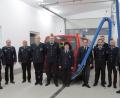 Bild: Feuerwehr Oberwappenöst/exb
Auch im neuen Anbau des Feuerwehrgerätehauses Oberwappenöst ist die neue Abgasabsauganlage in Betrieb.