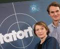 Bild: Jörg Carstensen
Die Schauspieler Dagmar Manzel als Hauptkommissarin Paula Ringelhahn und Fabian Hinrichs als Hauptkommissar Felix Voss ermitteln im Franken-Tatort.