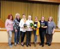 Bild: snn
Der Katholische Frauenbund Hausen ehrt langjährige Mitglieder(von links): Andrea Müller, Christine Tischner, Margit Dechant, Walburga Fehlner, Claudia Forster, Kerstin Dechant und Evi Hauer.
