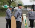 Bild: frd
Die Jagdhornbläser der BJV-Kreisgruppe Oberviechtach gratulierte Manfred Pohl (rechts) musikalisch.