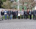 Bild: gi
Bei der Gaugeneralversammlung in Moosbach wurden zahlreiche treue Schützen durch den Landesvorsitzenden des BSSB Christian Kühn (rechts) geehrt.
