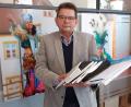 Bild: hka
Seine Terminkalender aus 37 Dienstjahren nimmt er mit in den Ruhestand - für Fred Tischler ein Stück Lebensgeschichte..