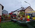 Bild: sne
Die Feuerwehren Grafenwöhr, Eschenbach, Pressath, Hütten, Gmünd, Gössenreuth, Weiden und die Lagerfeuerwehr rückten am Mittwoch zu einem Brand aus. Auch die Drehleiter kam zum Einsatz.