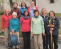Bild: no
Die Teilnehmerinnen an der Fußwallfahrt des Katholischen Frauenbunds Illschwang.