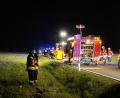 Bild: lei
Während des Einsatzes der Rettungskräfte blieb die Kreisstraße AS 41 an der Unfallstelle im Nürnberger Land, unweit der Landkreisgrenze zu Amberg-Sulzbach, voll gesperrt.