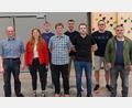 Bild: fpoz
Die neugewählte Führungsmannschaft des TTC Waldershof: Von links Alexander Raab, Jannika Zangmeister, Justus Zangmeister, Manfred Jost, Hannes Andritzky, Florian Schäffler, Roman Vavrinek und Stefan Deubzer. Es fehlen Nicolai Bäumler und Harald Andritzky.