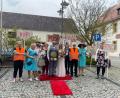 Bild: rpp
Die Laienspieler sorgten mal wieder für Gaudi bei der Hochzeit eines Mitglieds des Ensembles.