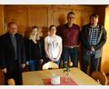Bild: Michael Vollath/exb
Verdiente Mitglieder des Pfarrgemeinderats Beidl-Plößberg-Stein wurden verabschiedet. Im Bild (von links): Pfarrer Thomas Thiermann, Kerstin Ziegler, Verena Thoma, Siegfried Thoma und Gerhard Schmidkonz.