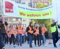 Bild: Gabi Schönberger
Verdi streikt bei der Telekom in Weiden – und 100 Mitarbeiter beteiligen sich.