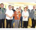 Bild: exb
Die geehrten Auerbacher 1890-Schützen und Mitglieder des Vorstandes: Von links Günther Lanz, Bernhard Gradl, Domink Lauss, Karoline Lutz, Renate Gradl, Wolfgang Ziebell und Norbert Trenz.