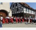 Bild:  Musikverein Ernestgrün/exb
Ein Standkonzert der Blaskapelle Ernestgrün gab es am Muttertag am Marktplatz in Bad Neualbenreuth