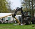 Bild: bey
Der Pleysteiner Maibaum ist gebrochen.