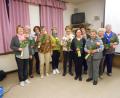 Bild: KDFB Münchenreuth/exb
Die bei der Jahreshauptversammlung geehrten treuen Mitglieder (von links) Ulrike Kraus, Erika Kraus, Bezirksvorsitzende Monika Sommer, Marianne Förster, Andrea Eckstein, Monika Zintl, Christa Schafleitner, Monika Grötsch, Elisabeth Fischer, Rosemarie Fischer und Doris Götz.