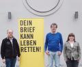 Bild: Alois Männl/exb 
Die neu gewählte bzw. bestätigte Vorstandschaft der Schwandorfer Orts- und Kreisgruppe: Gruppensprecherin Barbara Beck, Stellvertreter Willi Rester und Kassenwart Christoph Beck (von rechts).