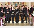 Bild: no
Die Mitwirkenden des Konzerts von Gloria Brass in der St.-Veit-Kirche in Illschwang mit ihrem Leiter, (rechts) Kirchenmusikdirektor Dieter Wendel.