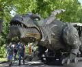 Bild: Petra Hartl
Schon bei der Ankunft am Samstag zog Drache Fanny alle Blicke auf sich.