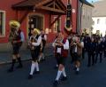 Bild: rfi
Die Musikanten der Gruppe „Bayrisch Blech“ führten den Kirchenzug anlässlich des Florianstages an.