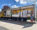 Bild: opp
Die Hilfe kommt bald: 27 Europaletten bepackt mit Futtermittel sind auf dem Weg nach Winnyzja. Mitten im Kriegsgebiet in der Ukraine herrschen unvorstellbare Zustände für die gehaltenen Tiere.