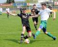 Archivbild: hho
Tobias Marti (links, gegen Max Siller vom SV Mitterteich II) und die Sportfreunde Kondrau treffen in der Relegation zur Kreisliga auf die SG Griesbach/Großkonreuth.