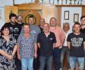 Bild: fjo
Beim Spickerverein "Silberpfeil" stehen nach den Neuwahlen Gerald Brenner (Fünfter von links) und Norbert Zitzmann (Vierter von rechts) an der Spitze.