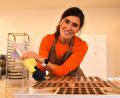 Bild: ubb
Patricia Destro Gropengießer betreibt in Falkenberg eine Pralinenmanufaktur. Bis die Pralinen fertig sind, vergehen zwei bis drei Tage.