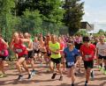 Bild: kro
Start der Männer über 7200 Meter: Klarer Start-Ziel-Sieger wurde Andreas Hecht (DJK Weiden) mit der Startnummer 153.