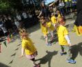 Bild: vsr
Mit ihren eingeübten Tänzen begeisterten die Kinder die Zuschauer beim Frühlingsfest im Kindergarten St. Marien in Krummennaab.