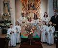 Bild: Manuel Schloßer/exb
Bei einem feierlichen Gottesdienst feierten vier Kinder aus Saltendorf ihre Erstkommunion.