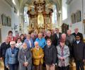 Bild: Gabi Mayer/exb
Freuten sich über das Treffen nach langer Zwangspause: Die Mesner in der Wallfahrtskirche Pertolzhofen.