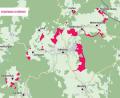 Grafik: Oberpfalz-Medien/Quelle: Landwirtschaftsamt Regensburg-Schwandorf
Auf der Karte sieht man die Flächen des Schönseer Stadtwalds rot eingezeichnet.