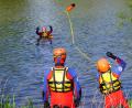 Bild: Wasserwacht Nabburg/exb 
Die Ortsgruppe Nabburg verfügt über eine Schnelleinsatzgruppe im Wasserrettungsdienst. Rund um die Uhr, 365 Tage im Jahr ist sie einsatzbereit.