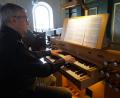 Bild: eib
Basilika-Organist Georg Schäffner konnte für das Chor- und Orgelkonzert in der Schönseer Stadtpfarrkirche gewonnen werden.