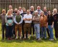 Bild: Thomas Wiesmann/exb
Der neue Diana-Vorstand (von links): Dieter Gabler, Stefanie Zach, Andreas Häusler, Peter Zach, Michel Böller, Martin Kraus, Stefan Panzer, Markus Hergeth, Thomas Wiesmann, Harald Thieme, Norbert Hundseder, Ralf Hergeth, Roswitha Hundseder, Stephan Köck, Christiane Thieme und Eric Schelenz.