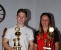Bild: pi
Sie waren die Schnellsten auf der Piste und sind Stadtmeister: Katrin Kleber und Luca Enslein.