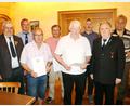 Bild: gru
Die Geehrten bei der SRK Högen-Haunritz mit dem Vorsitzenden Gerhard Windisch, Bezirksvorsitzendem Horst Embacher und Bürgermeister Reiner Pickel.