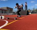 Bild: eik
Der Kreisjugendring Tirschenreuth will eine mobile Skateanlage kaufen. Im Landkreis Amberg-Sulzbach hat die Kommunale Jugendarbeit schon eine solche Anlage (Foto) und ist damit öfter auf Tour.