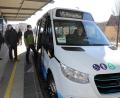 Bild: Wolfgang Steinbacher
Einsteigen zur Jungfernfahrt: Am Donnerstagvormittag wurde der neue Elektrobus, der künftig auf der Altstadtlinie unterwegs ist, vorgestellt.
