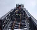 Bild: lei
Eindrücke vom Feuerwehr-Lehrgang in Sachen Absturzsicherungslehrgang in Auerbach.
