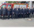 Bild: ige
Die frisch beförderten Feuerwehrleute der Wehr Sulzbach-Rosenberg mit ihren Führungskräften.