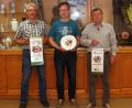 Josef Hanauer, Markus Stengl und Günther Brandl (von links) freuten sich über die Auszeichnungen.