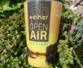 Bild: rn
Dieser 0,5 Liter-Mehrweg-Becher findet beim, „Oh-Weiher“-Festival Verwendung