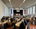 Bild: Anton-Bruckner-Musikschule/exb
Einen duftigen Frühlingsstrauß aus Melodien und Liedern erleben zahlreiche Besucher beim Frühlingskonzert der Anton-Bruckner-Musikschule in Eslarn.