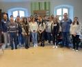 Bild: Daniela Juraske/exb
Die Blaskapelle Teunz traf sich zum Workshop "Zukunftswerkstatt" im Probenraum.