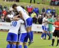Archivbild: Hubert Ziegler
Jubel beim SV 08 Auerbach: Der Vizemeister der Kreisliga Süd steigt in die Bezirksliga auf.